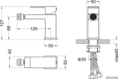 Timo Selene 2062/17F (золото матовое)