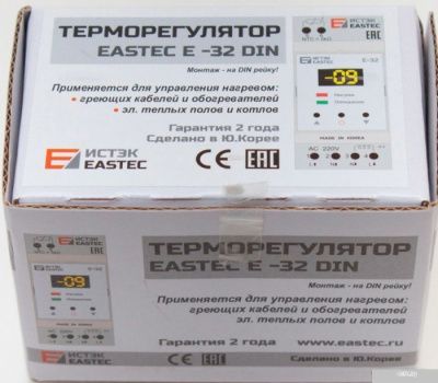 Терморегулятор Eastec E-32 DIN