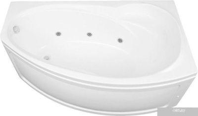 Ванна Aquanet Jersey 170x90 R (с каркасом и экраном)