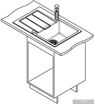 Кухонная мойка Franke Sirius 2.0 S2D 611-78 (оникс)