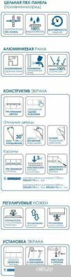Экран под ванну Метакам с откидными дверцами 169