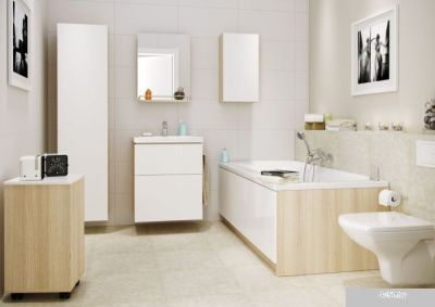 Ванна Cersanit Smart 170x80 L [S301-117]