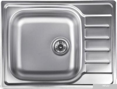 Кухонная мойка Ukinox Гранд GRL650.500 --GT8K 2L- (с сифоном)