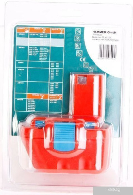 Hammer AKB1215 (12В/1.5 Ah)