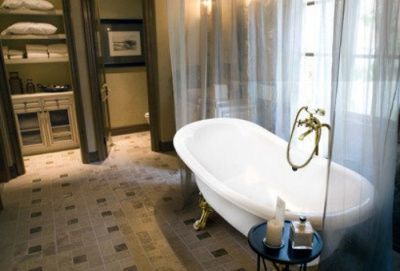 Квариловая ванна Besco Amelia 190x77, отдельностоящая, латунь