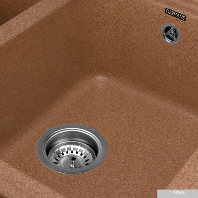 Кухонная мойка Gerhans C02 (терракотовый)