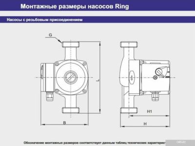 Zota Ring 25-40 S 180 (с гайками)