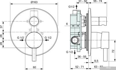 Ideal Standard Ceraline A6939XG