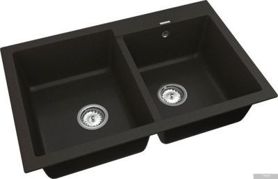 Кухонная мойка Vankor Orman OMP 05.80 (черный)