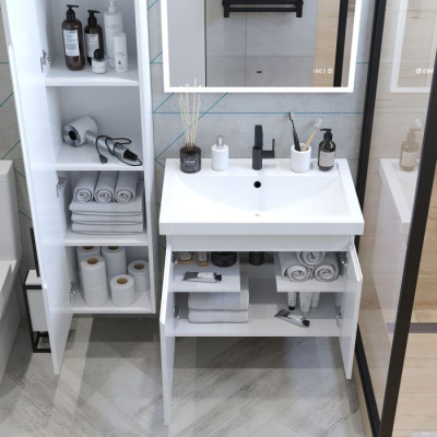 Briz Тумба подвесная Бьелла 50 с умывальником Фостер