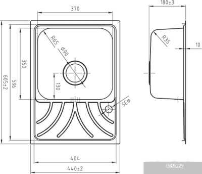 Кухонная мойка IDDIS Arro ARR60SRi77
