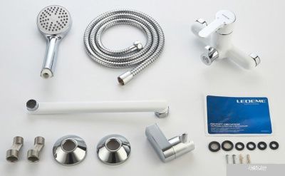 Смеситель Ledeme H03 L2203W (белый)