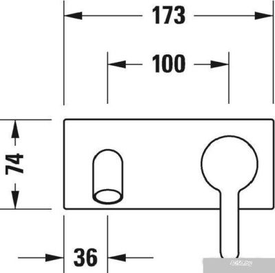 Duravit C.1 C11070004010+GK1900002000