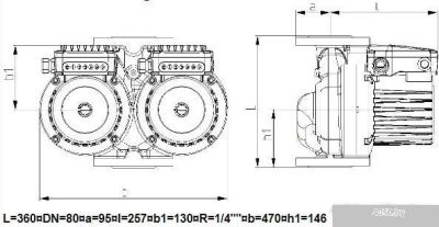 IMP Pumps GHNDbasic II 80-190F PN10