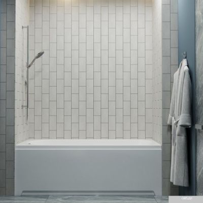 Ванна 1AcReal Дюна 160х70 (с каркасом)