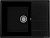 Кухонная мойка Ulgran Quartz Prima 650-07 (уголь)
