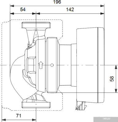 Насос Grundfos Magna1 32-80