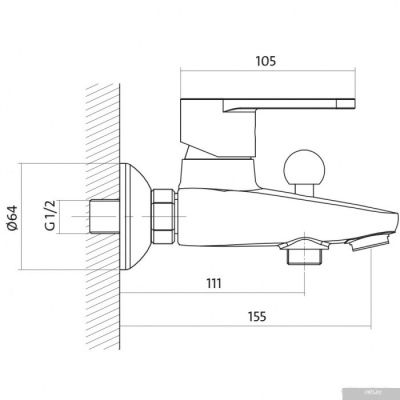 Cersanit Cari A63026