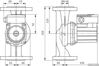Насос Wilo TOP-RL 40/4