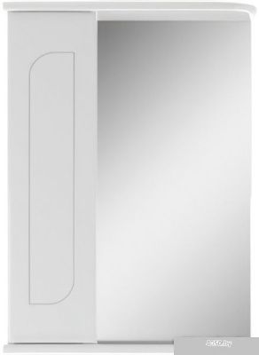 Айсберг Шкаф с зеркалом Радуга 50 (белый)