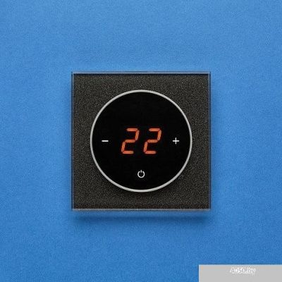 Терморегулятор DeLUMO Takto (0337 сияющий черный)