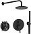 Ideal Standard Ceraline Black SetA6939XG