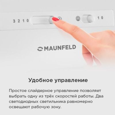 Кухонная вытяжка MAUNFELD Crosby Light 5028 (нержавеющая сталь)