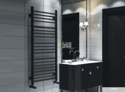 Полотенцесушитель TERMINUS Аврора П20 (500х1006, черный)