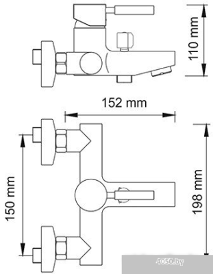 Смеситель Wasserkraft Wern 4201