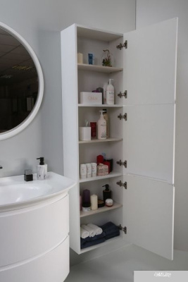 Belux Шкаф для ванной Версаль ПН51 (1 белый глянцевый)