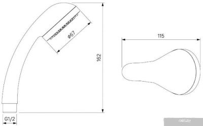 Milardo Duplex DUPSBL2M10