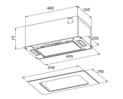Кухонная вытяжка ZorG Asta 850 60 M (белый)