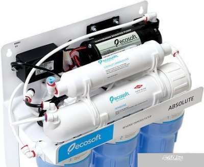 Система обратного осмоса ECOSOFT Absolute с помпой на станине MO550PSECO