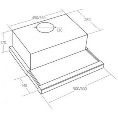 Кухонная вытяжка Akpo Light eco twin 60 WK-7 (белый)