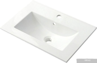 ЗОВ Тумба с умывальником Дион 70 D70LHO0M1015GKV5-OL70 (бежевый глянец/дуб)