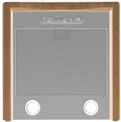 Кухонная вытяжка Elikor Вилла 50П-650-П3Л (бежевый/дуб неокрашенный)