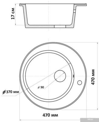 Wisent 480-29WR (с сифоном GER013)