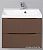 BelBagno Тумба под умывальник Marino-600-2C-SO-CTO-P (cioccolato opaco)