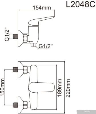 Ledeme H48 L2048C (бронзовый)