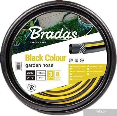 Bradas Black Colour 12.5 мм (1/2, 20 м) [WBC1/220]