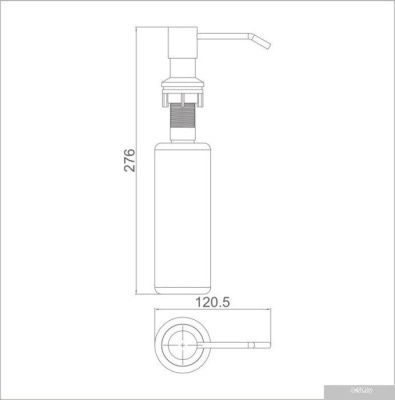 БелЭворс Forma L + смеситель W74004-9 + дозатор L405-1 (серый/сатин)