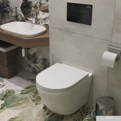 Roxen Antares One Rimless 6 в 1 StounFix Slim 579124 (кнопка: черный матовый)