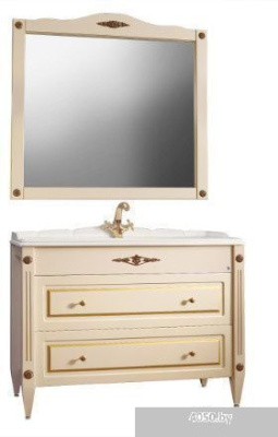 Belux Зеркало Империя В 105 (слоновая кость)