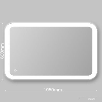 Алмаз-Люкс Зеркало с подсветкой ЗП-36 105х60