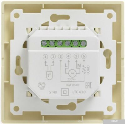 Терморегулятор Aura LTC 030 (слоновая кость)