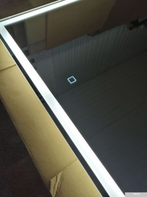 Пекам Зеркало с подсветкой Sandi 100x80 (с сенсором на зеркале)