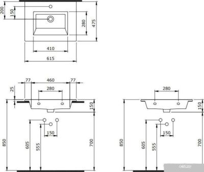 Berges Wasserhaus Ego 60x47.5 182004