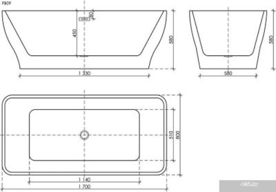 Ceramica Nova FB09 170x80