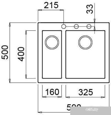 Кухонная мойка Elleci Quadra 150 Espresso 78