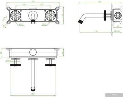 Laveo Muro BAU 722P